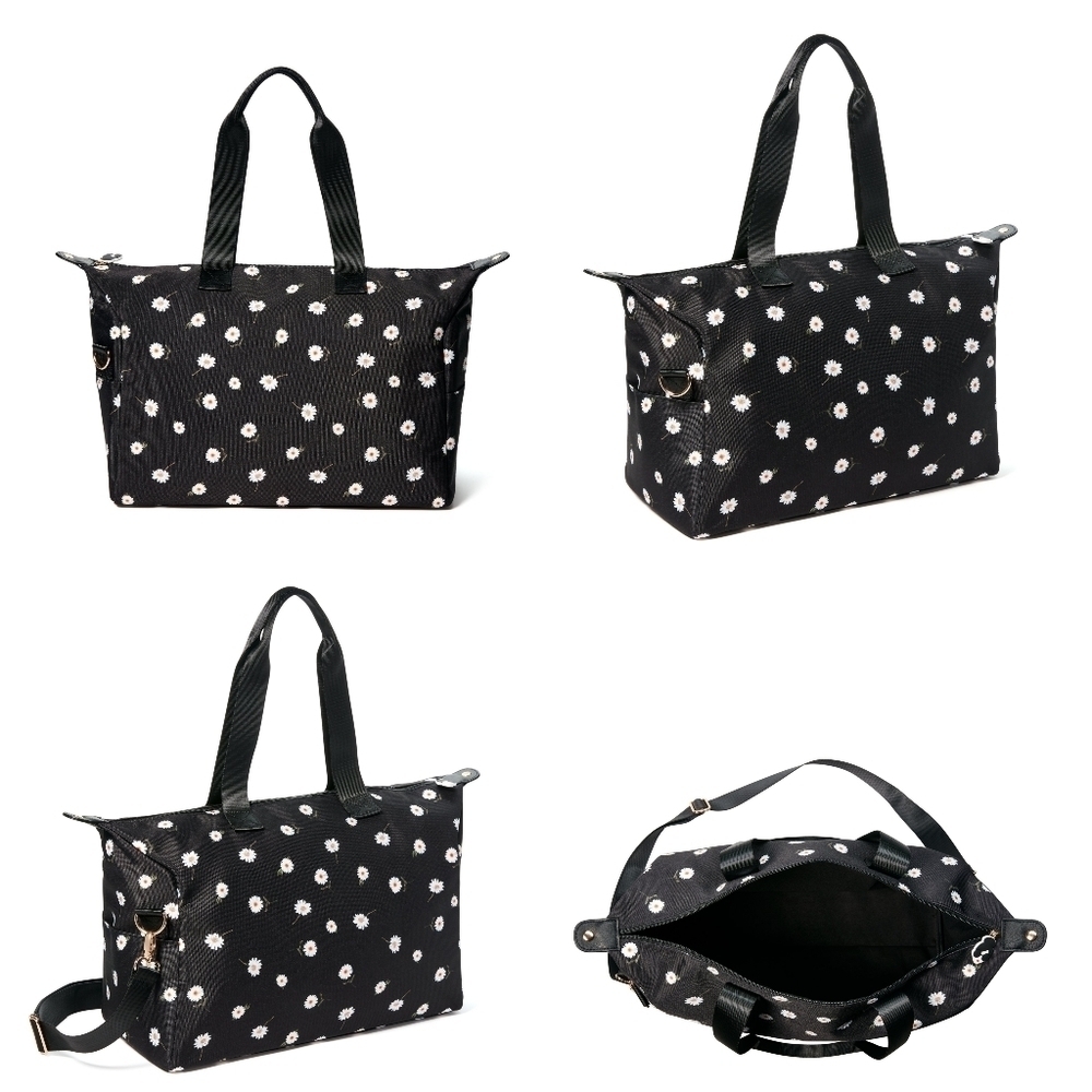 Alice + Olivia Daisy Print Duffle Bag